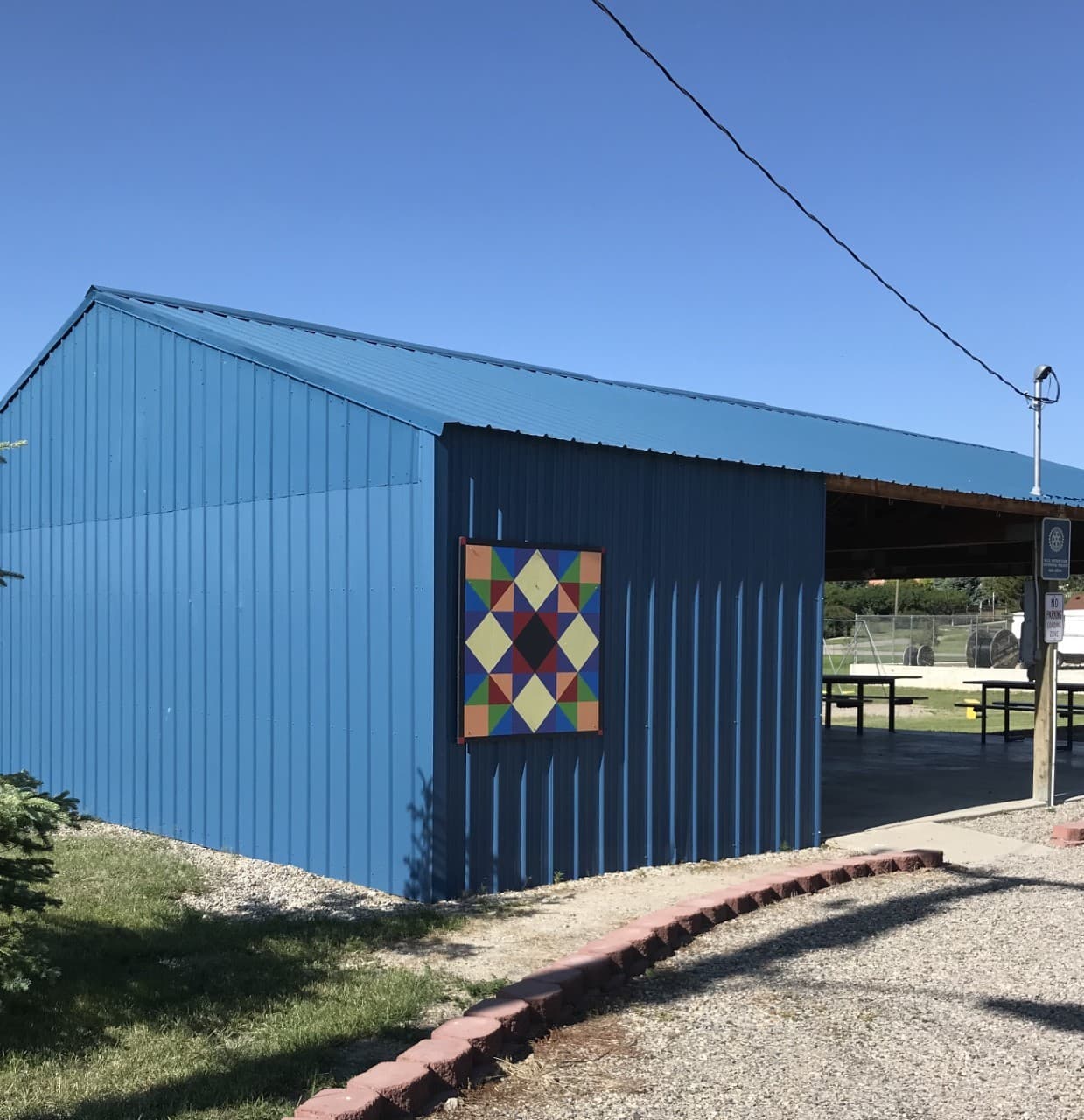 White Sulphur Springs Rotary community shed